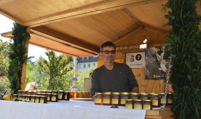 Markt Honigverkauf